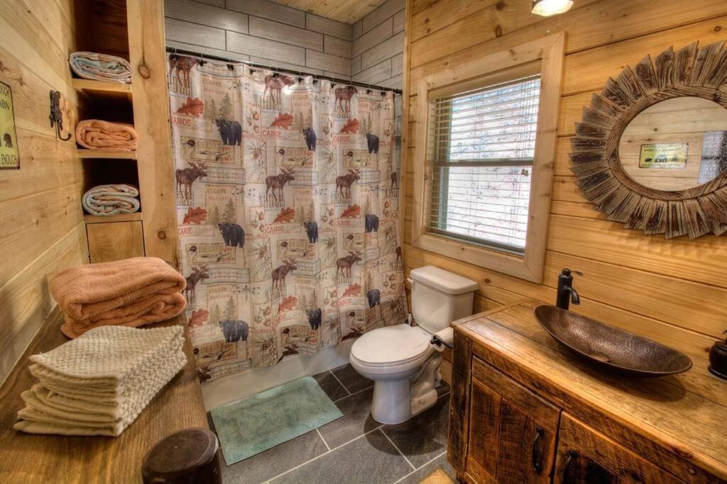 Honeymoon Getaway In Woods Near Noc And Smoky Mtn Rr Bryson City Exterior foto